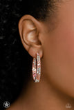 Glitzy by Association - Copper Hoop Earring