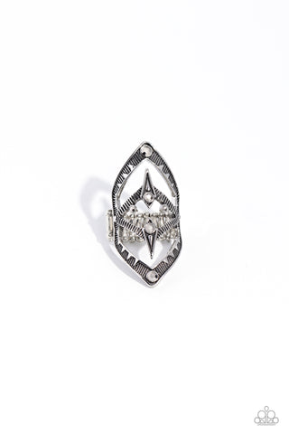 Daring Diamonds - Silver Ring