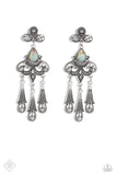 Revered Rustic - Blue Post Earring