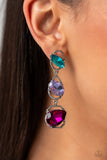 Dimensional Dance - Multi Post Earring