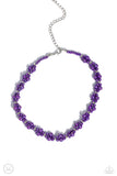 Dreamy Duchess - Purple Necklace