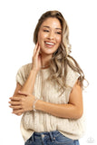 Notoriously Nuanced - White Bracelet