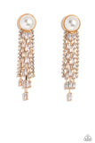 Genuinely Gatsby - Gold Post Earring