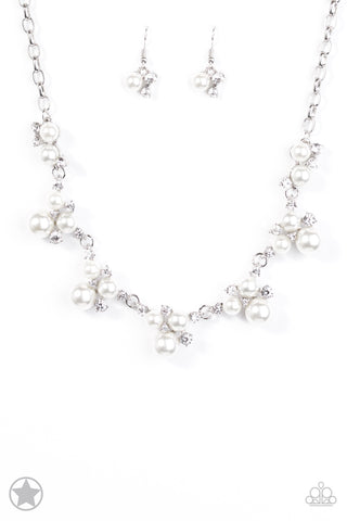 Toast To Perfection White Necklace