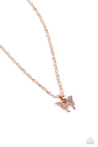 High-Flying Hangout - Copper Necklace