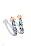 Outstanding Ombré - Copper Clip-On Earring