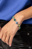 Actively Abstract - Green Bracelet