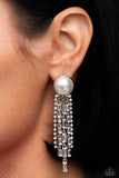 Genuinely Gatsby - White Post Earring