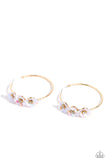 Ethereal Embellishment - Gold Hoop Earring