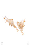 Tapered Tease - Gold Post Earring