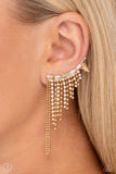 Tapered Tease - Gold Post Earring