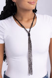 Knotted Karma - Black Necklace