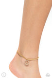 Pampered Peacemaker - Gold Anklet