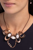 Gleaming Gala - Copper Necklace