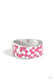 Penchant for Patterns - Pink Bracelet