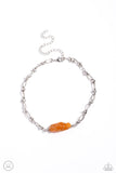 Cavern Class - Orange Necklace