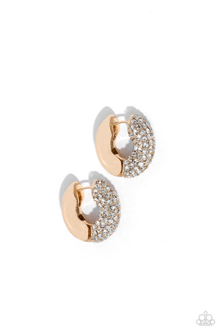 Combustible Confidence - Gold Hoop Earring