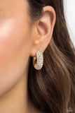 Combustible Confidence - Gold Hoop Earring