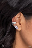 Twisting Teardrop Cuff Earring