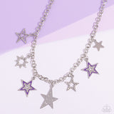 Starstruck Sentiment - Purple Necklace