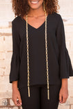 SCARFed for Attention Gold Necklace