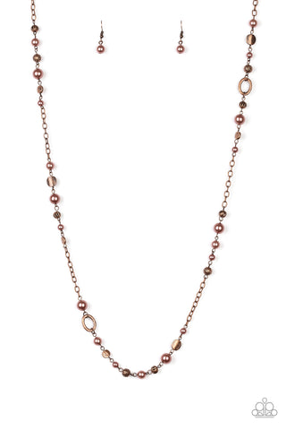 Make An Appearance Copper Necklace