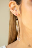 Starlit Tassels Gold Earring