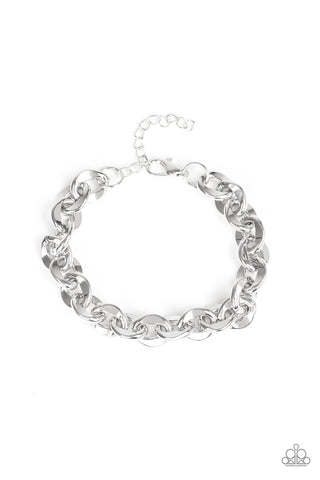 Step It Up Silver Urban Bracelet