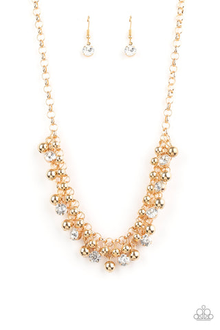 Wall Street Winner Gold Necklace