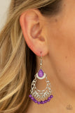 Colorful Colada Purple Earring