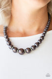 Party Pearls - Black Necklace